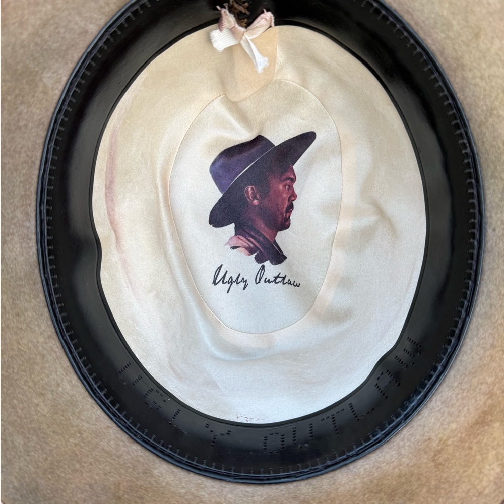 Custom Ugly Outlaw “Rude Civilian” Western Hat - Picture 10 of 12